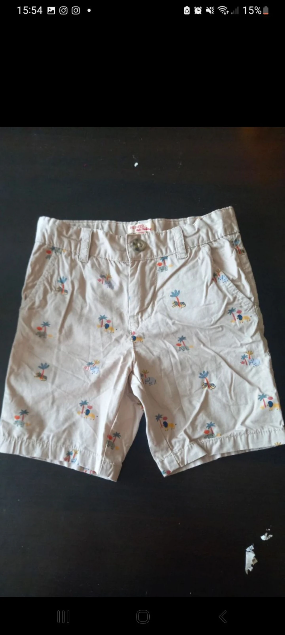 Short garçon 5 ans 